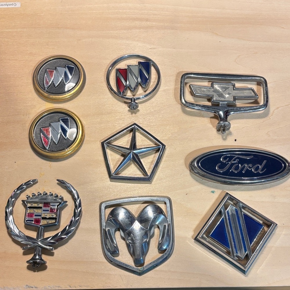Ford Silver and Blue Oval Emblem - Men Accessories